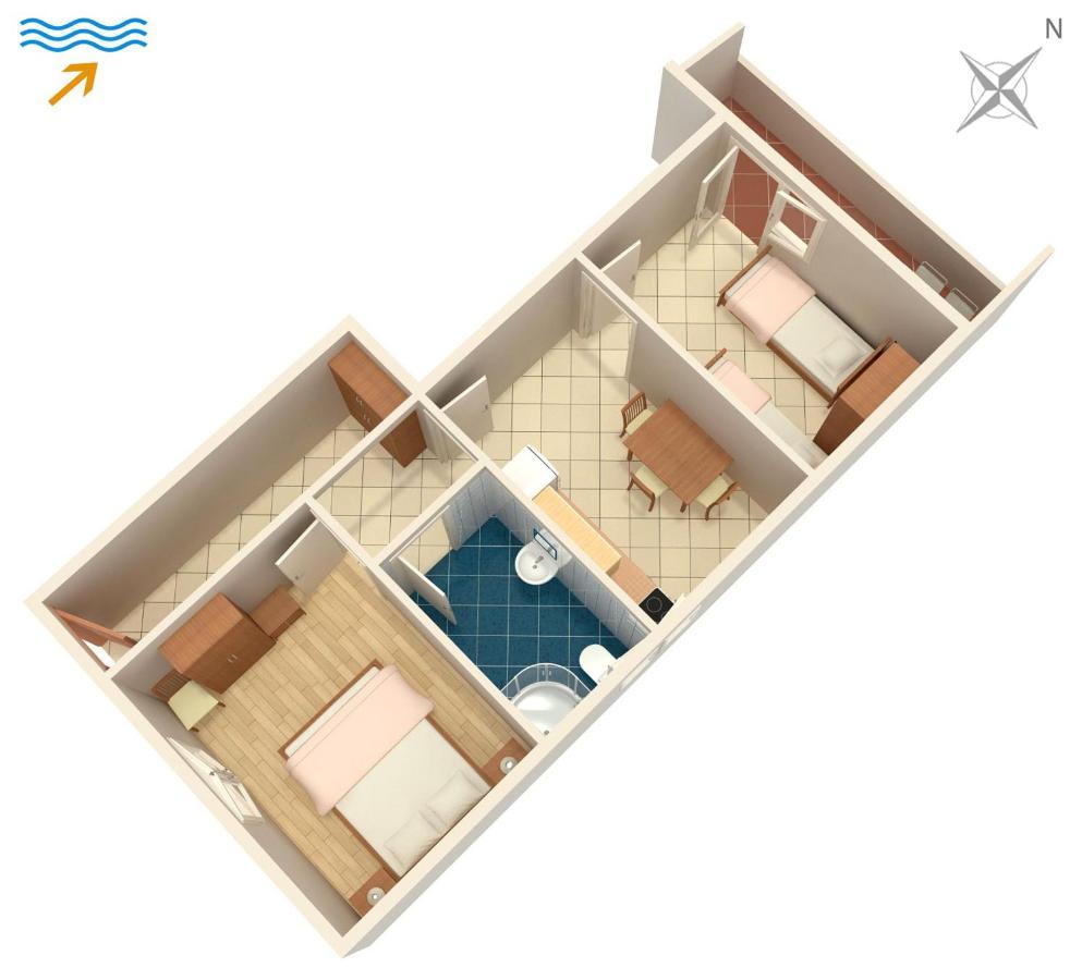Apartments By The Sea Arbanija, Ciovo - 1085 Трогир Екстериор снимка
